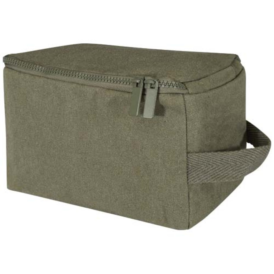 Organizer per articoli per l'igiene personale in cotone riciclato da 500 g/m² Pack Aware™ - Gadget.it - 