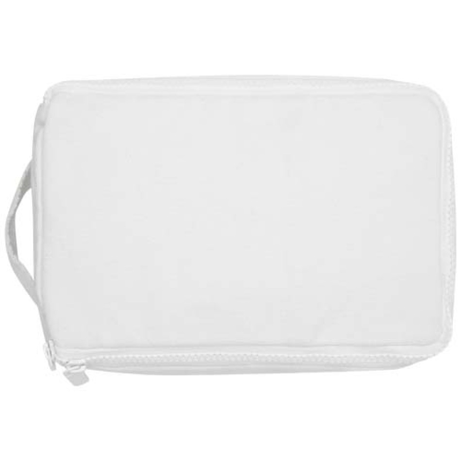 Organizer per articoli per l'igiene personale in cotone riciclato da 500 g/m² Pack Aware™ - Gadget.it - 