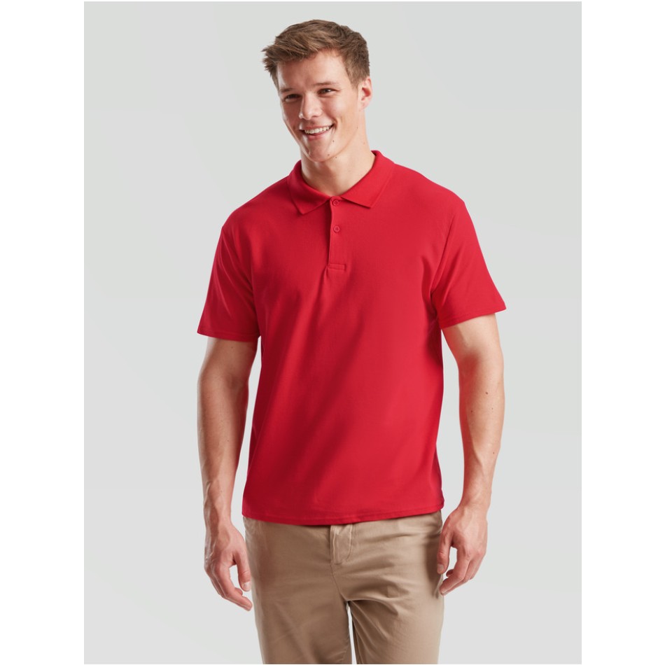 Polo Piqué in Cotone personalizzabile a Manica Corta - Gadget.it - Polo Piqué in Cotone personalizzabile a Manica Corta con 2 Bottoni