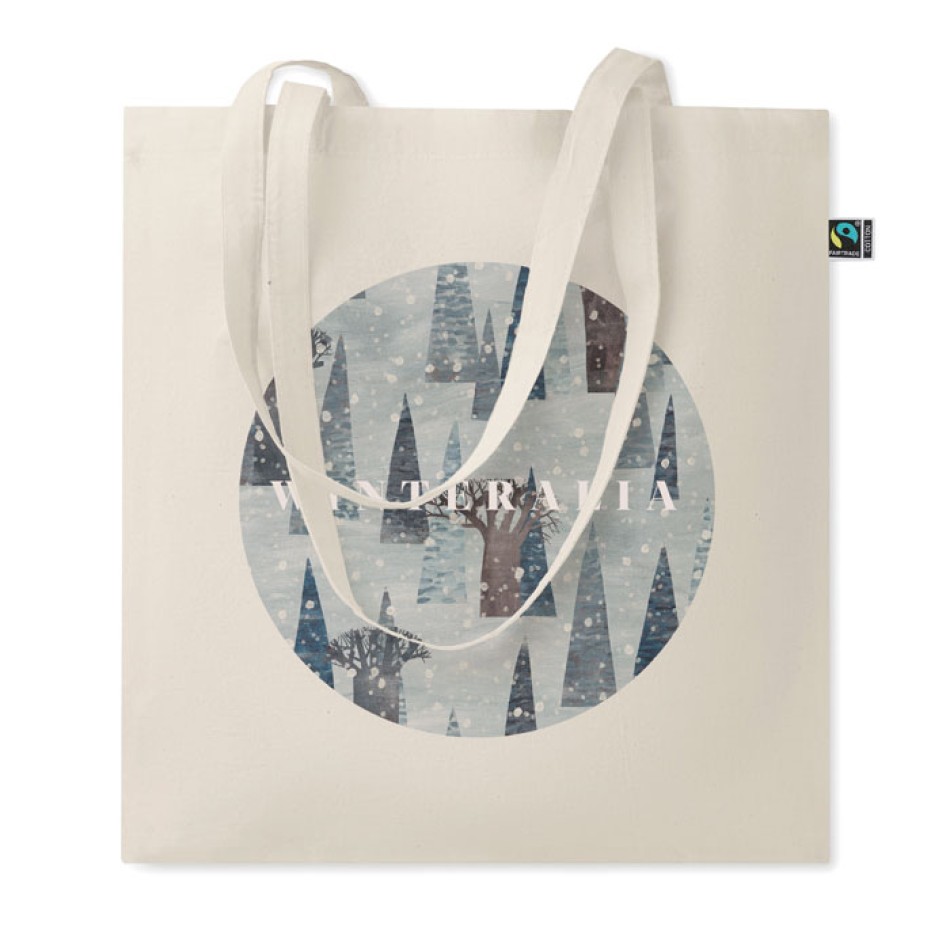 Shopper in cotone fairtrade 38X42 cm - OSOLE+ - Gadget.it - 
