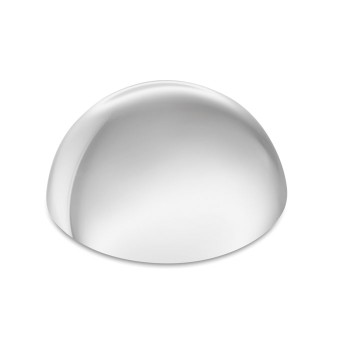 Fermacarte semicircolare elegante con scatola regalo foderata - Ovale - Gadget.it - 