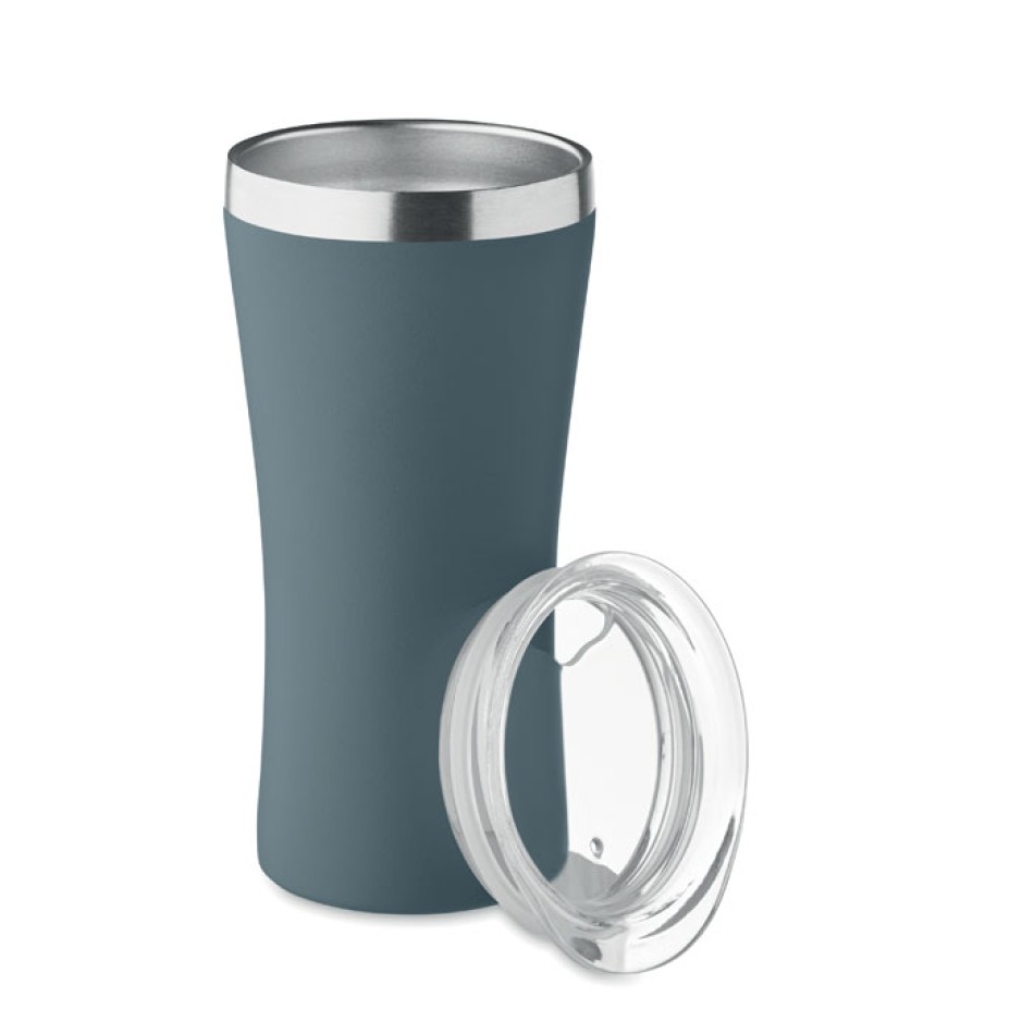 Bicchiere in acciaio inox riciclato 160ml - OZ - Gadget.it - 