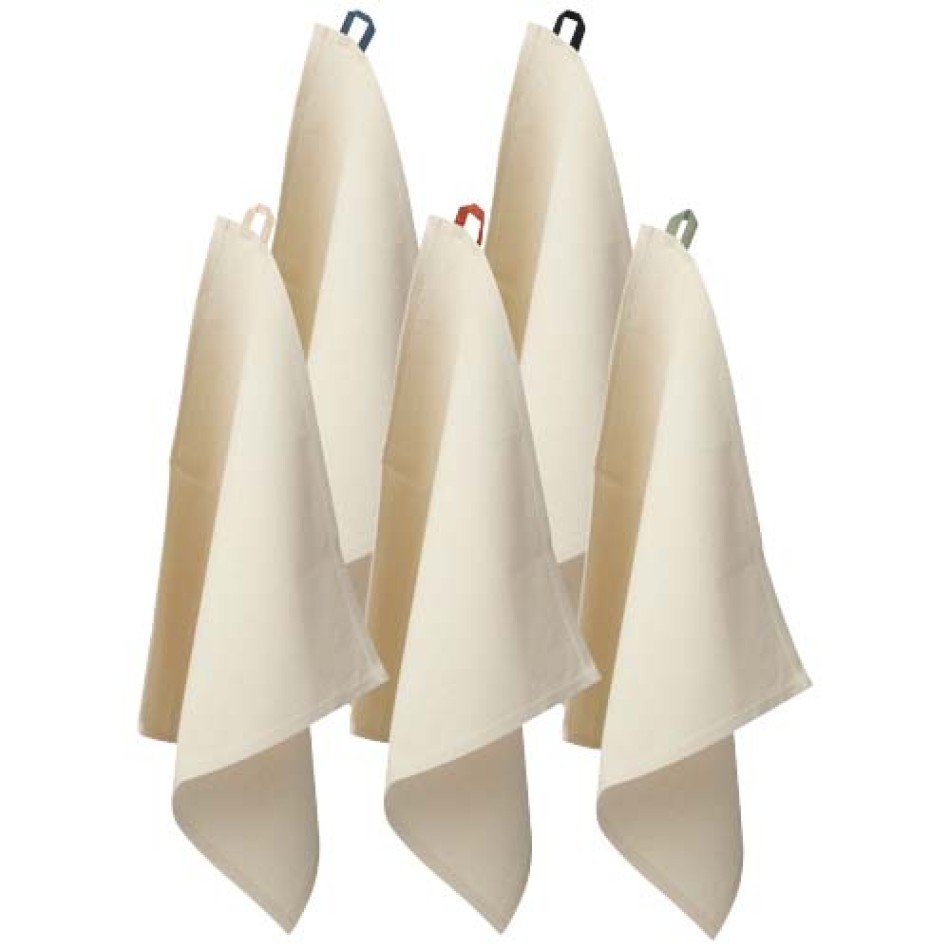 Panno da cucina in cotone riciclato da 200 g/m² Alora - Gadget.it - 