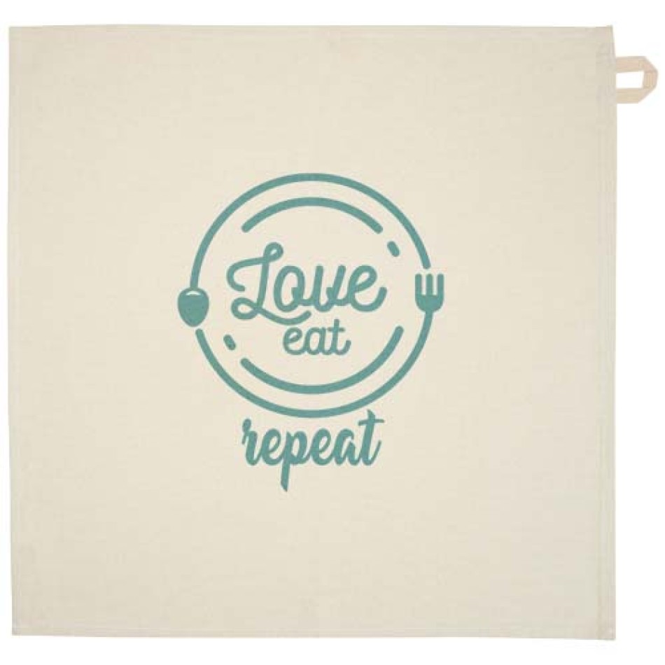 Panno da cucina in cotone riciclato da 200 g/m² Alora - Gadget.it - 