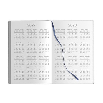 Agenda Giornaliera Personalizzabile con Penna in Metallo – 402 Pagine, S/D Abbinati - Gadget.it - Agenda Giornaliera Personalizzabile da 402 Pagine con Penna in Metallo