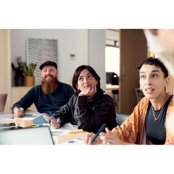 Penna paglia di grano e ABS refill blu - PECASA - Gadget.it - 