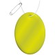 Pendaglio riflettente ovale - Gadget.it - 