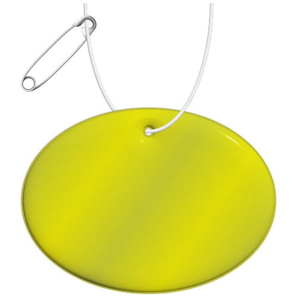 Pendaglio riflettente rotondo grande - Gadget.it - 