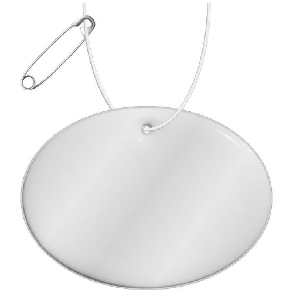 Pendaglio riflettente rotondo grande - Gadget.it - 