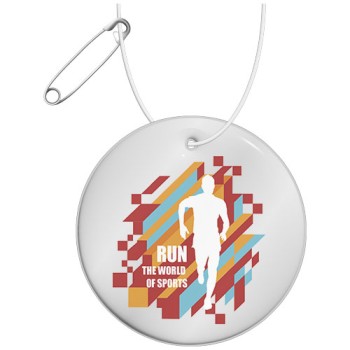 Pendaglio riflettente rotondo medio - Gadget.it - 