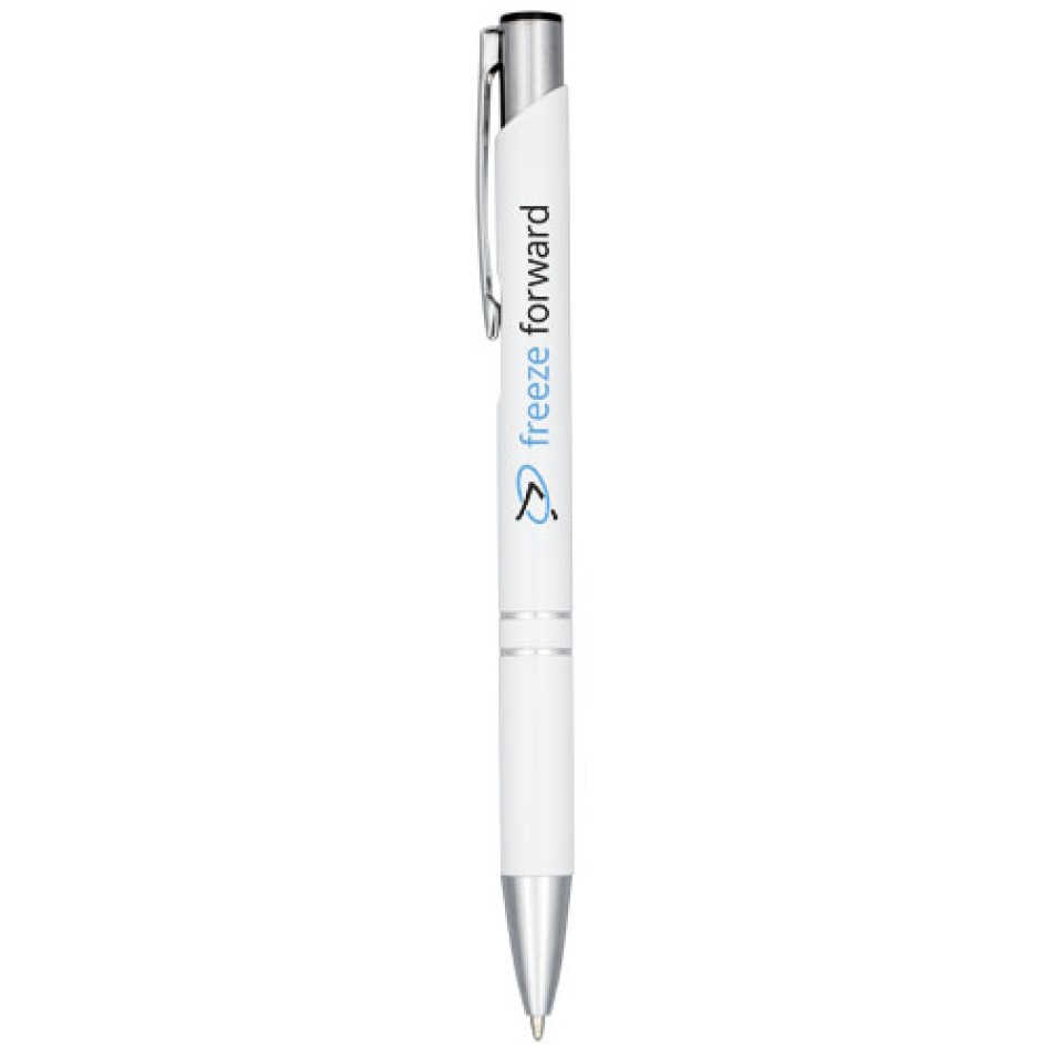 Penna in alluminio refill nero - MONETA  - Gadget.it - 