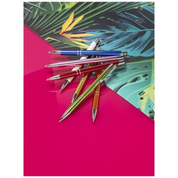 Penna in alluminio refill nero - MONETA  - Gadget.it - 