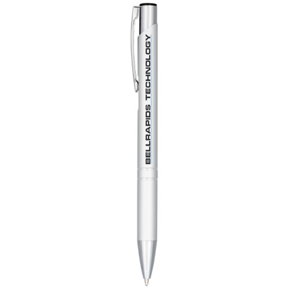 Penna in alluminio refill nero - MONETA  - Gadget.it - 