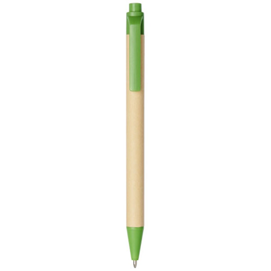 Penna in cartone riciclato e mais refill nero - BERK - Gadget.it - 