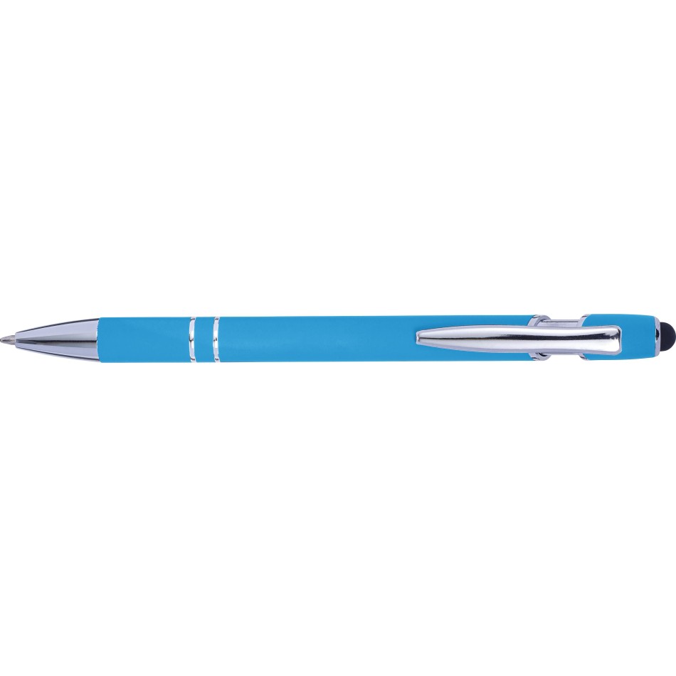 Penna in alluminio refill blu - PRIMO - Gadget.it - 