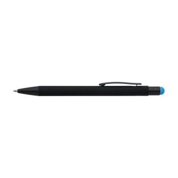 Penne a sfera in alluminio riciclato con finitura gommata Formentera - Gadget.it - 