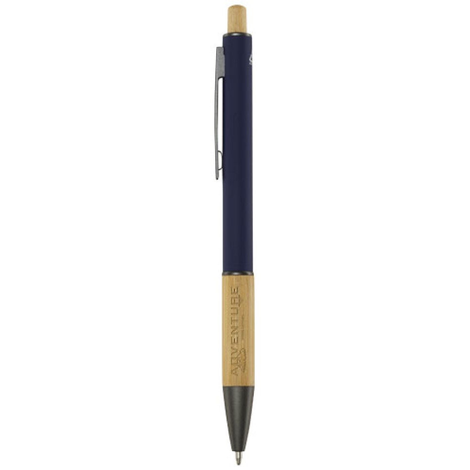 Penna in alluminio riciclato refill blu - DARIUS - Gadget.it - 
