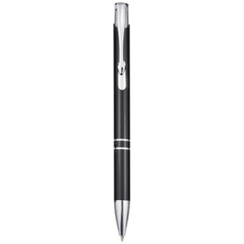 Penna in alluminio riciclato refill nero - MONETA - Gadget.it - 