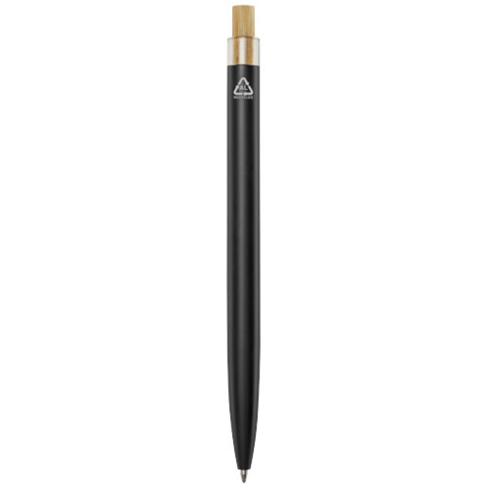 Penna in alluminio riciclato refill nero - NOOSHIN - Gadget.it - 