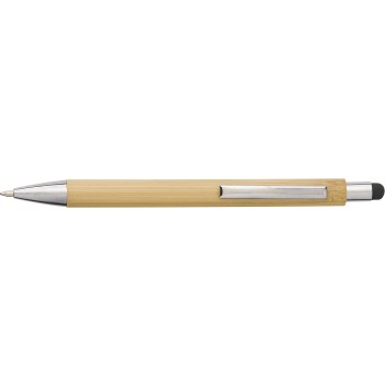 Penna touch in bamboo refill blu - CLAIRE - Gadget.it - 