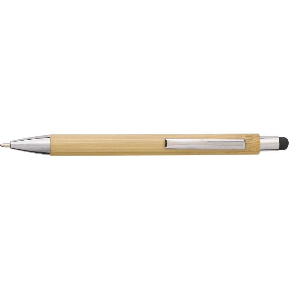Penna touch in bamboo refill blu - CLAIRE - Gadget.it - 