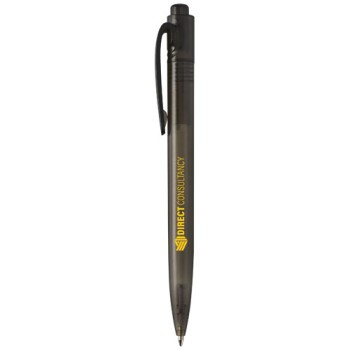 Penna in plastica riciclata refill nero - THALAASA - Gadget.it - 