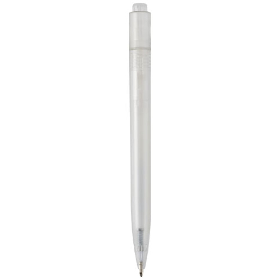 Penna in plastica riciclata refill nero - THALAASA - Gadget.it - 