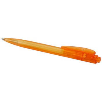 Penna in plastica riciclata refill nero - THALAASA - Gadget.it - 