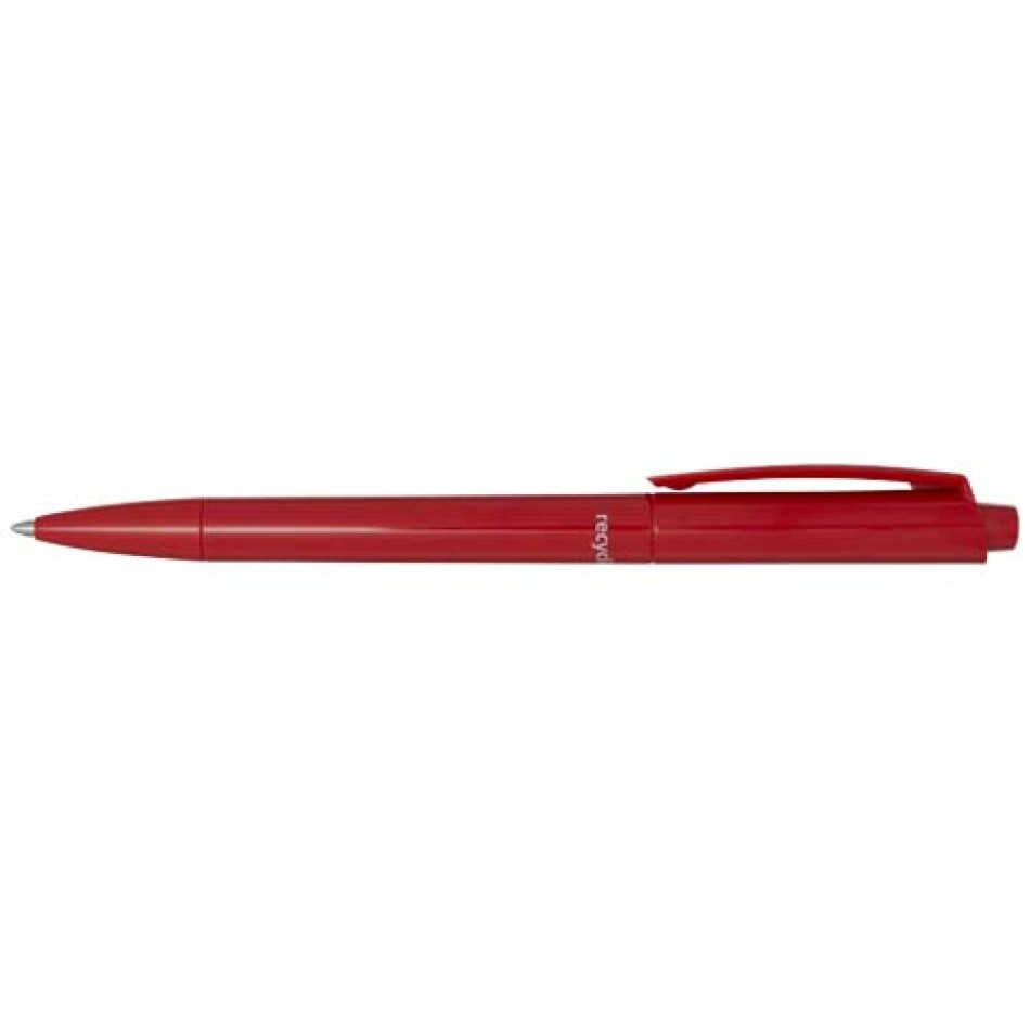 Penna in plastica riciclata refill blu - MARTHA - Gadget.it - 