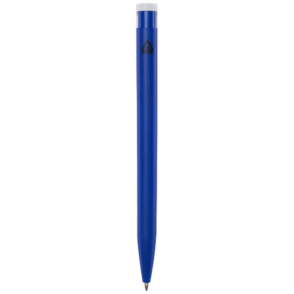 Penna in plastica riciclata refill blu - UNIX - Gadget.it - 