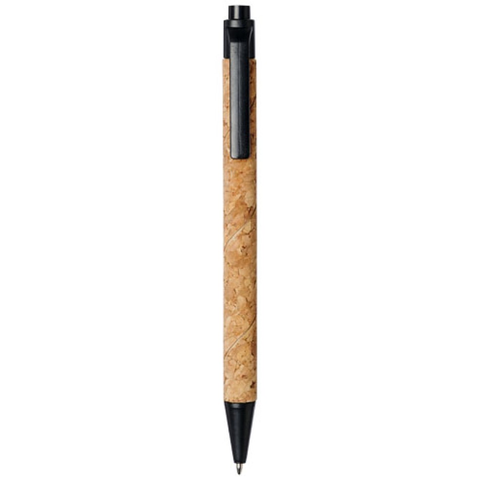 Penna in sughero e paglia di grano refill nero - MIDAR - Gadget.it - 
