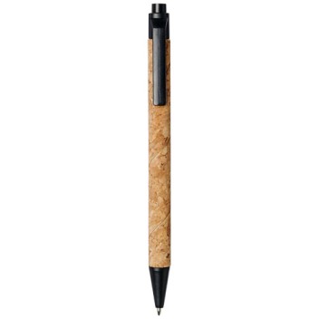 Penna in sughero e paglia di grano refill nero - MIDAR - Gadget.it - 