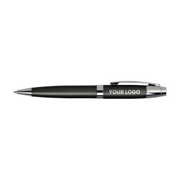 Penna in metallo refill nero - MARK - Gadget.it - 