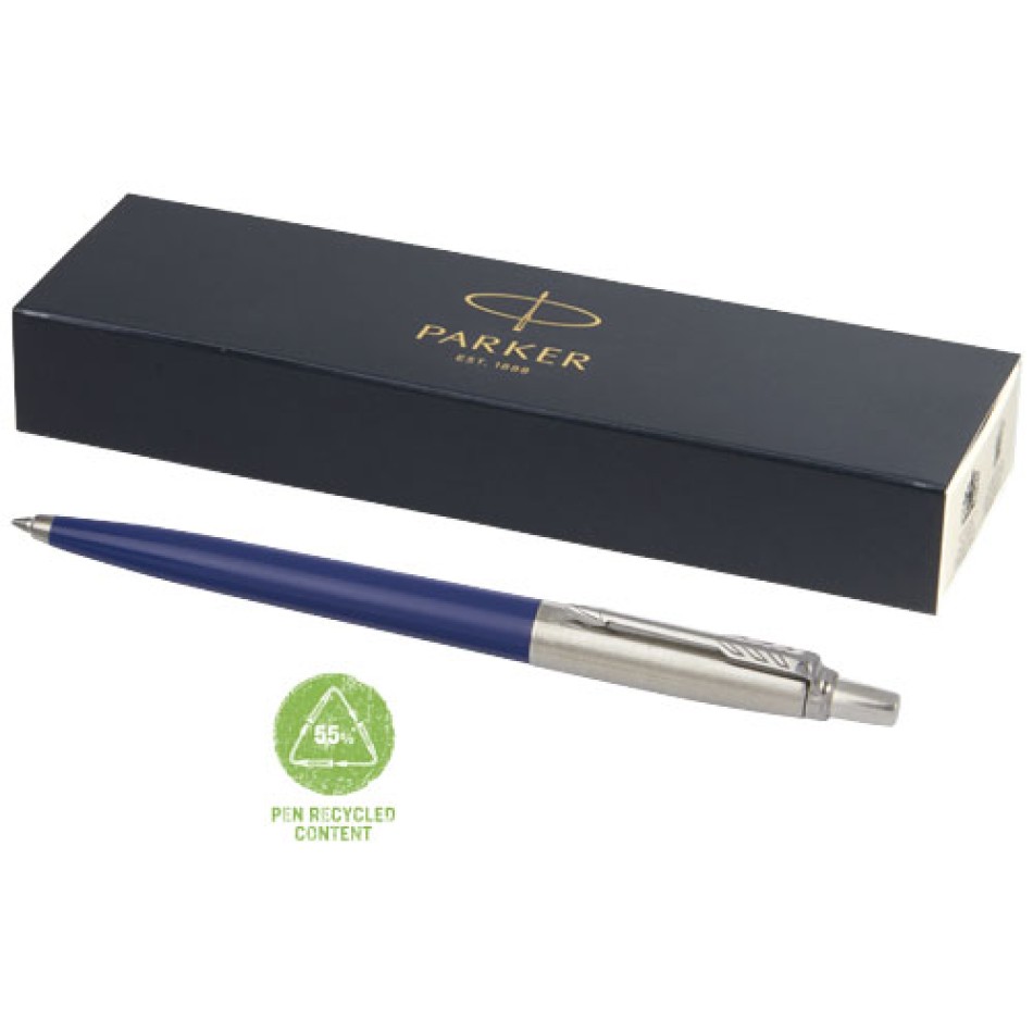 Penna in plastica riciclata refill blu - PARKER JOTTER RECYCLED - Gadget.it - 