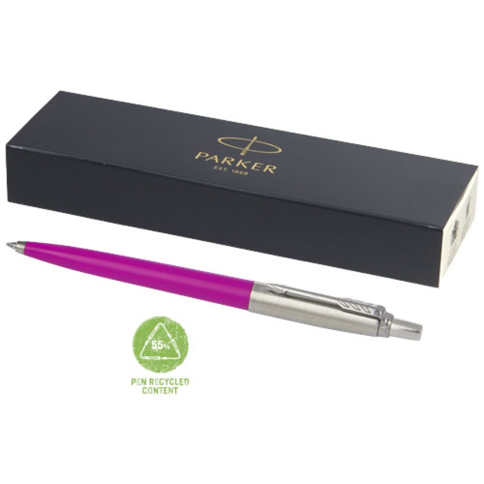 Penna in plastica riciclata refill nero - PARKER JOTTER RECYCLED  - Gadget.it - 