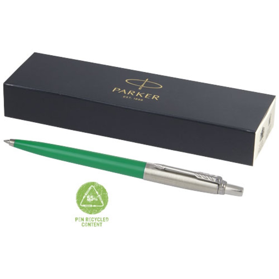 Penna in plastica riciclata refill nero - PARKER JOTTER RECYCLED  - Gadget.it - 