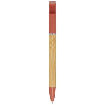 Penna in bamboo refill nero - DELFINA - Gadget.it - 