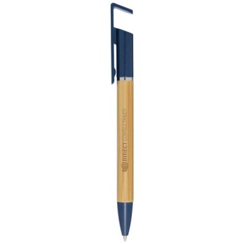 Penna in bamboo refill nero - DELFINA - Gadget.it - 