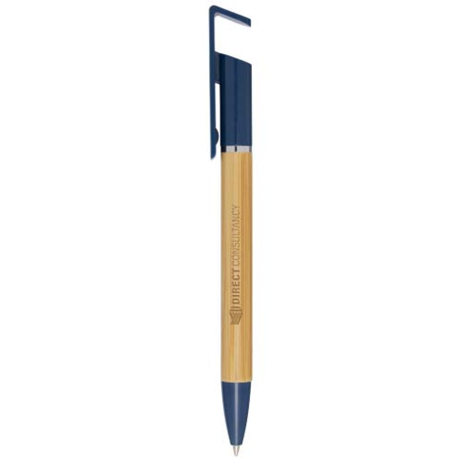 Penna in bamboo refill nero - DELFINA - Gadget.it - 