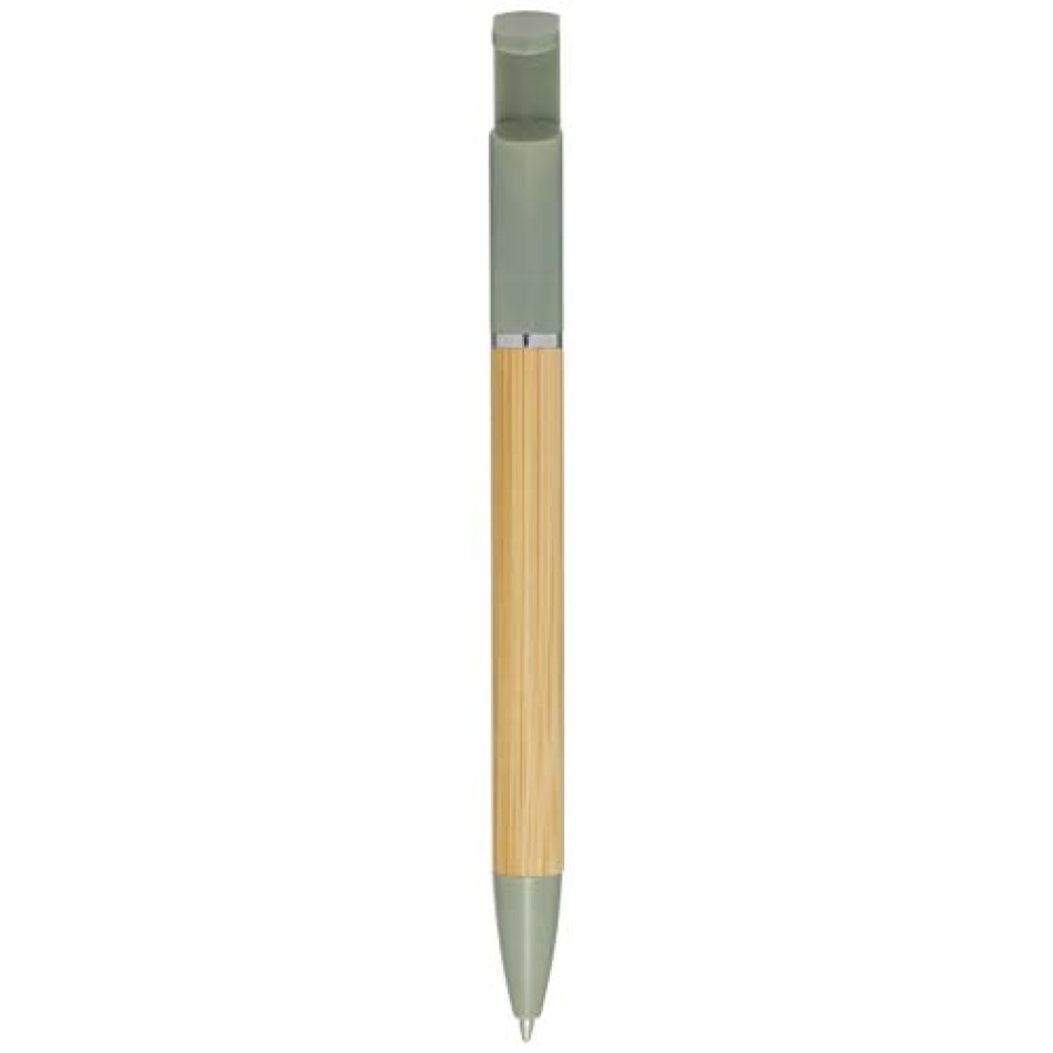 Penna in bamboo refill nero - DELFINA - Gadget.it - 