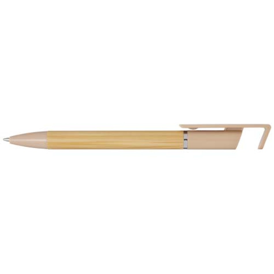 Penna in bamboo refill nero - DELFINA - Gadget.it - 