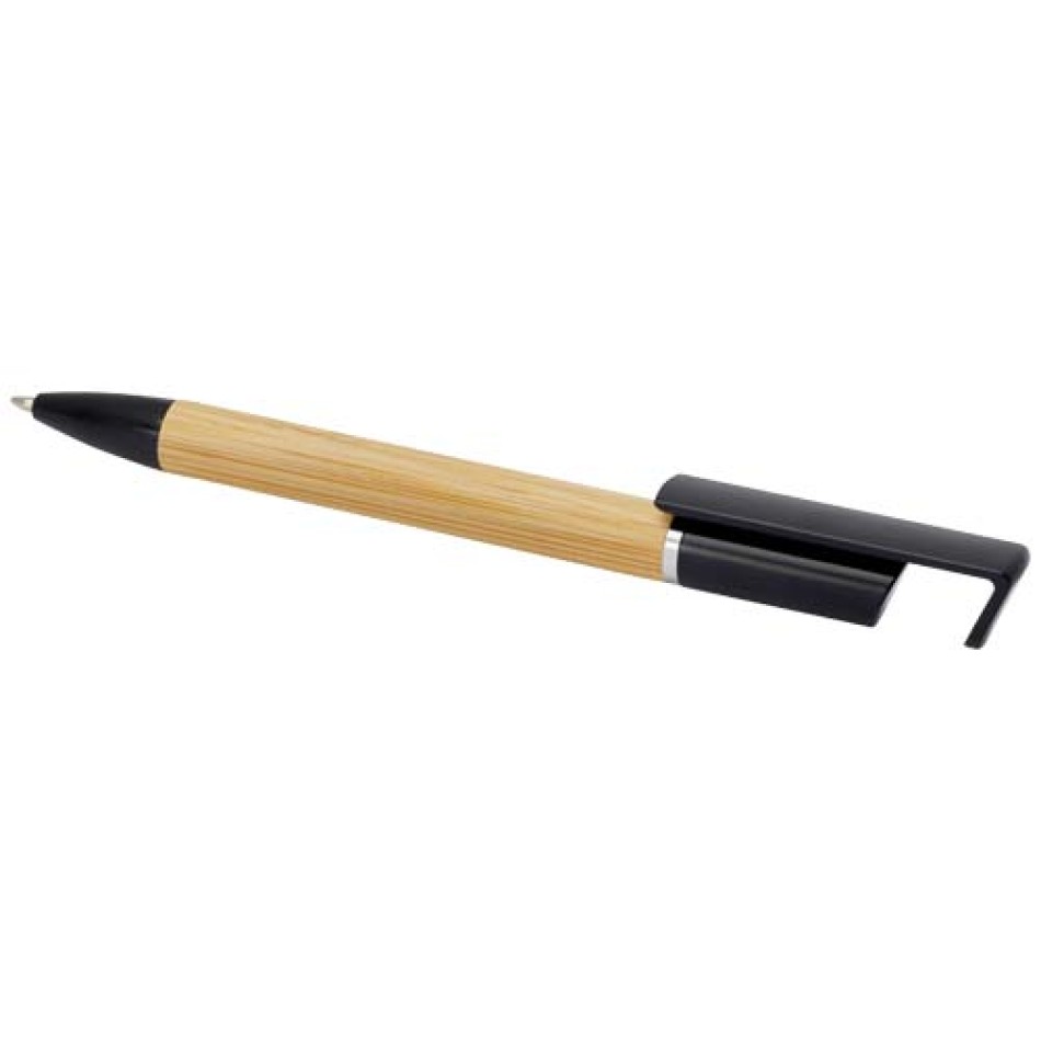 Penna in bamboo refill nero - DELFINA - Gadget.it - 
