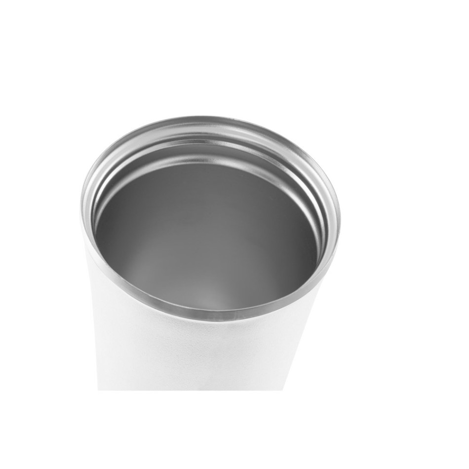 PHELPS. Bicchiere da viaggio in acciaio inox e PP 470ml - Gadget.it - 