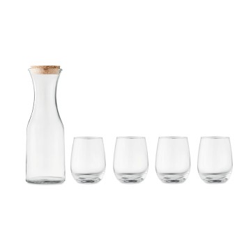 PICCADILLY - Set bicchieri e caraffa in vetr - Gadget.it - 