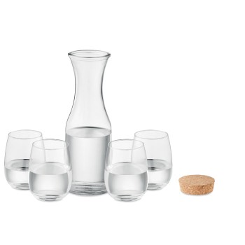 PICCADILLY - Set bicchieri e caraffa in vetr - Gadget.it - 