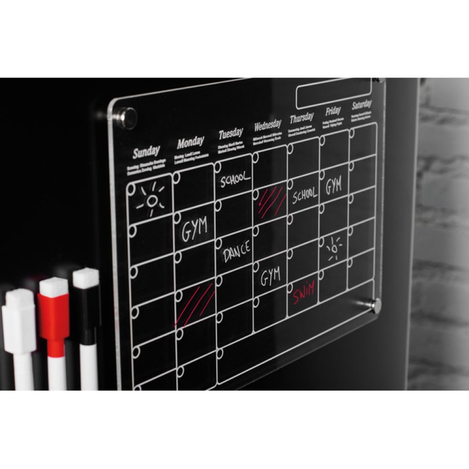 PLANIT - Agenda magnetica in acrilico - Gadget.it - 