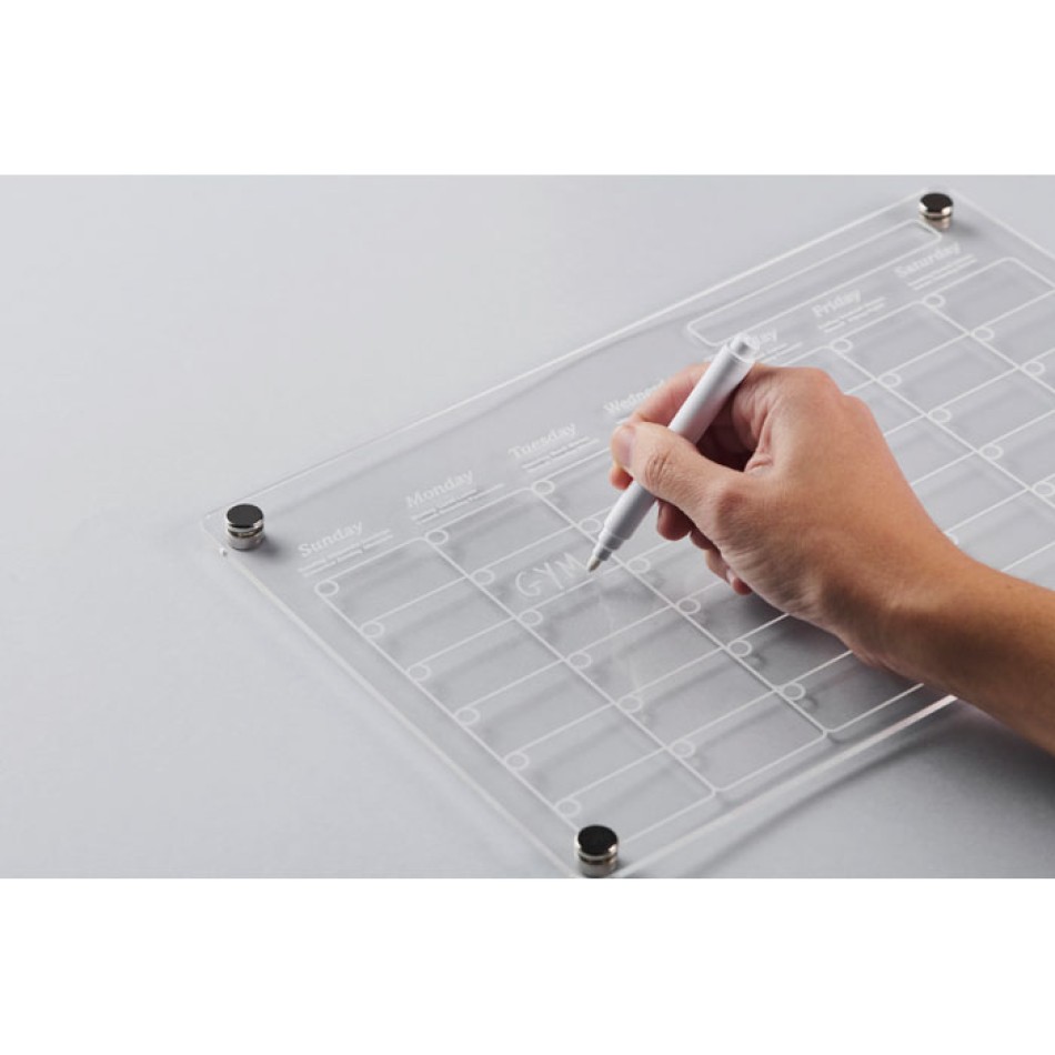 PLANIT - Agenda magnetica in acrilico - Gadget.it - 