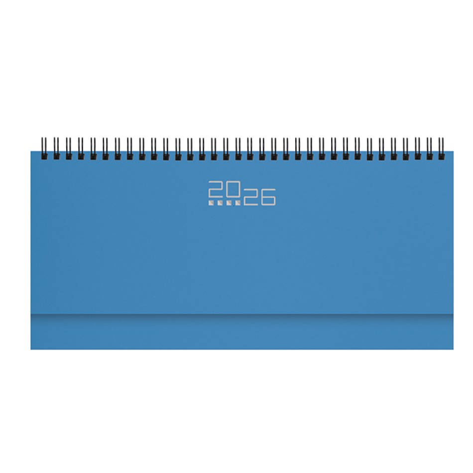 Planning Settimanale 30x14  - Gadget.it - Planning Settimanale 128 Pagine Multilingue con Rubrica 30x14 cm 