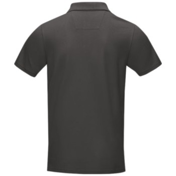 Polo Graphite a manica corta da uomo in tessuto organico - Gadget.it - 