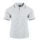Polo Mezza Manica in Cotone con Profili Tricolore 180 g/m² - Gadget.it - 